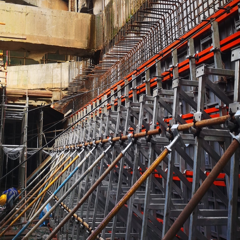 Sistemas de encofrado de muros de una sola cara