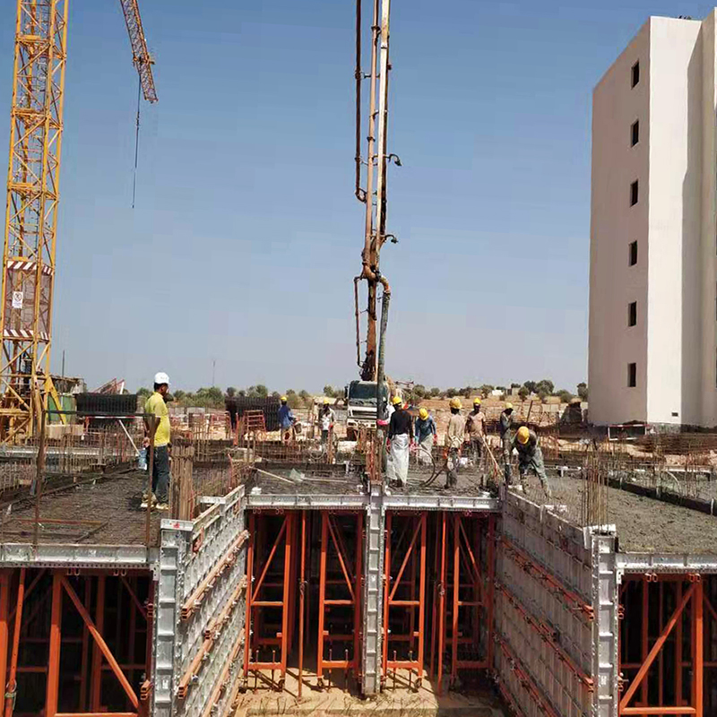 Encofrado de t&uacute;neles de aluminio
