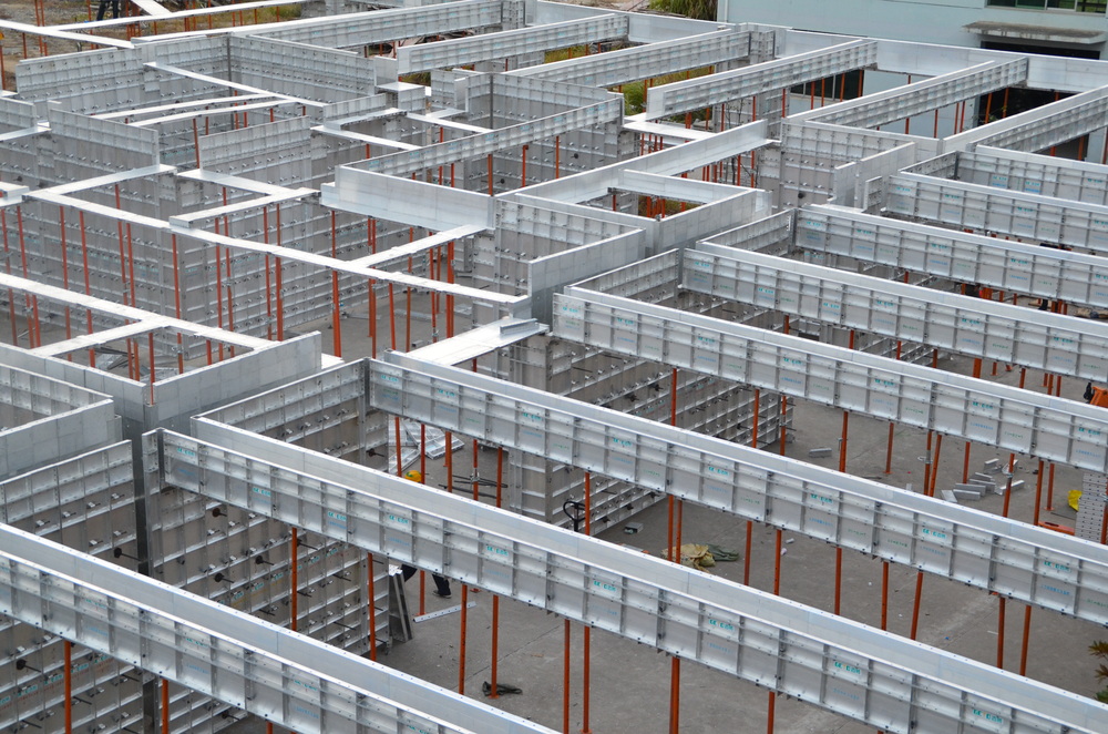 El sistema de encofrado de aluminio GETO