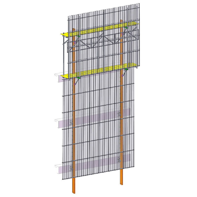 Pantalla de protección para edificios comerciales