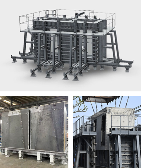 Moldes para unidades de baño prefabricadas (PBU)