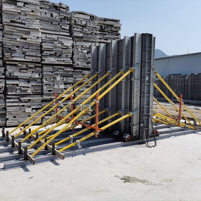 Estructura de pared de una sola cara tipo viga de aluminio GETO